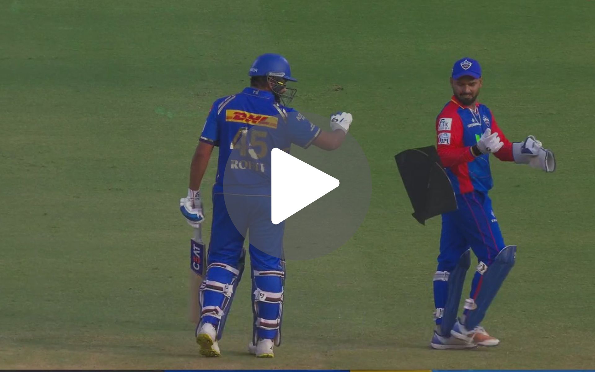 [Watch] Rohit Sharma, Rishabh Pant 'Play With A Kite' Amidst DC Vs MI IPL 2024 Match